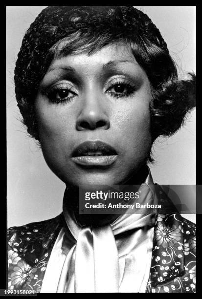 Portrait of American actress and singer Diahann Carroll , 1971.