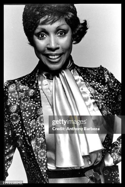 Portrait of American actress and singer Diahann Carroll , 1971.