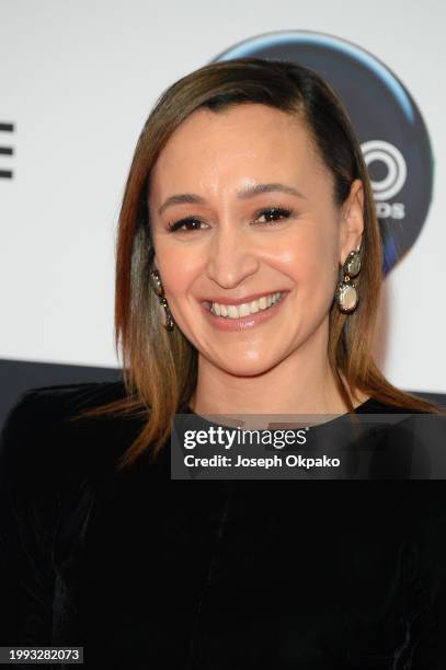 Jessica Ennis-Hill attends the MOBO Awards 2024 at Utilita Arena Sheffield on February 07, 2024 in Sheffield, England.