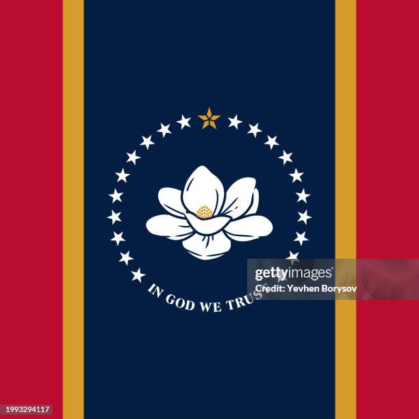 state of mississippi simple flag. us state flag - mississippi v mississippi state stock pictures, royalty-free photos & images