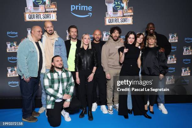 Jérôme Commandeur, McFly and Carlito, Philippe Lacheau, Audrey Lamy, Franck Gastambide, Redouane Bougheraba, Anaïde Rozam, Alison Wheeler, Marina...