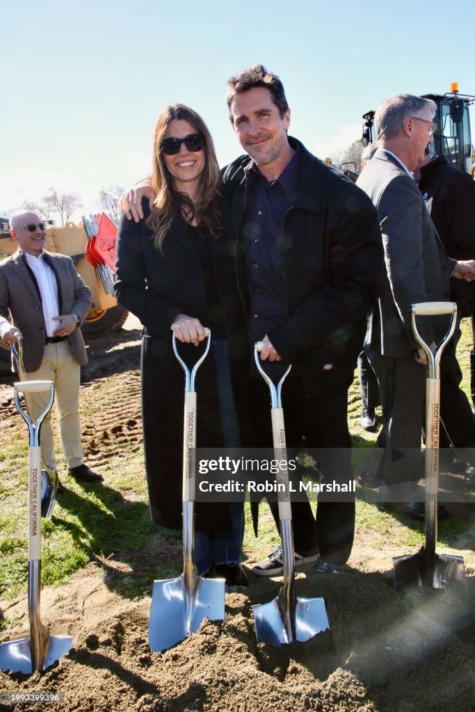 Together California Breaks Ground On New Foster Care Center With Co-Founder Christian Bale