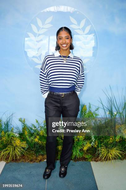 Natalia Bryant attends the launch event in celebration of VSPINK "Going Places" hosted by Natalia Bryant at Merois | West Hollywood on February 07,...