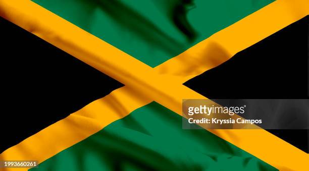 flag of jamaica - softness icon stock pictures, royalty-free photos & images