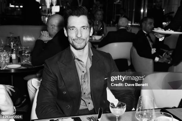 David Gandy attends the One&Only One Za'abeel Grand Opening on February 10, 2024 in Dubai, United Arab Emirates.