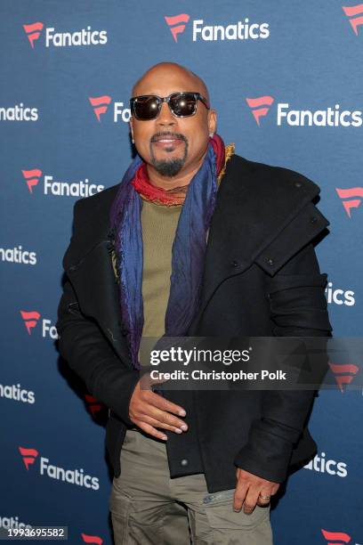 Daymond John at Michael Rubin's Fanatics Super Bowl Party held at Marquee Dayclub Las Vegas at The Cosmopolitan on February 10, 2024 in Las Vegas,...