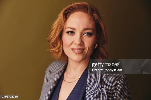 Erika Christensen of "Will Trent" poses for a portrait during the 2024 Winter Television Critics Association Press Tour at The Langham Huntington,...