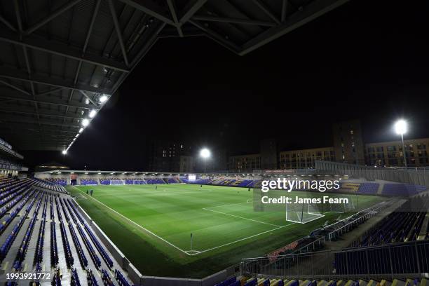 General view inside the stadium prior to the FA Youth Cup fifth-round match between Tottenham Hotspur U18 and AFC Bournemouth U18 at The Cherry Red...