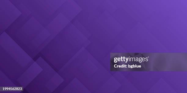 stockillustraties, clipart, cartoons en iconen met abstract background with squares and purple gradient - trendy design - paarse achtergrond