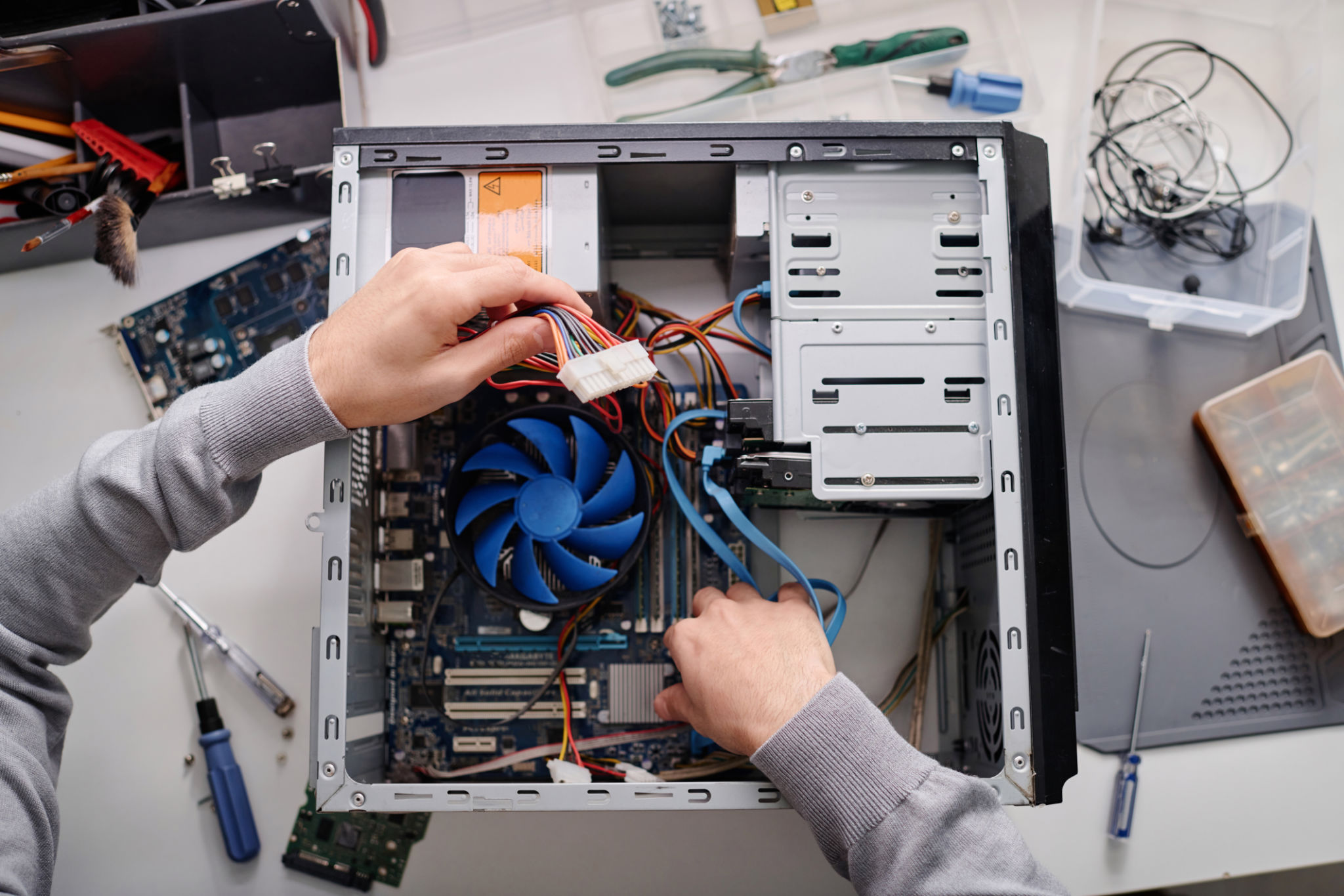 computer repair workshop