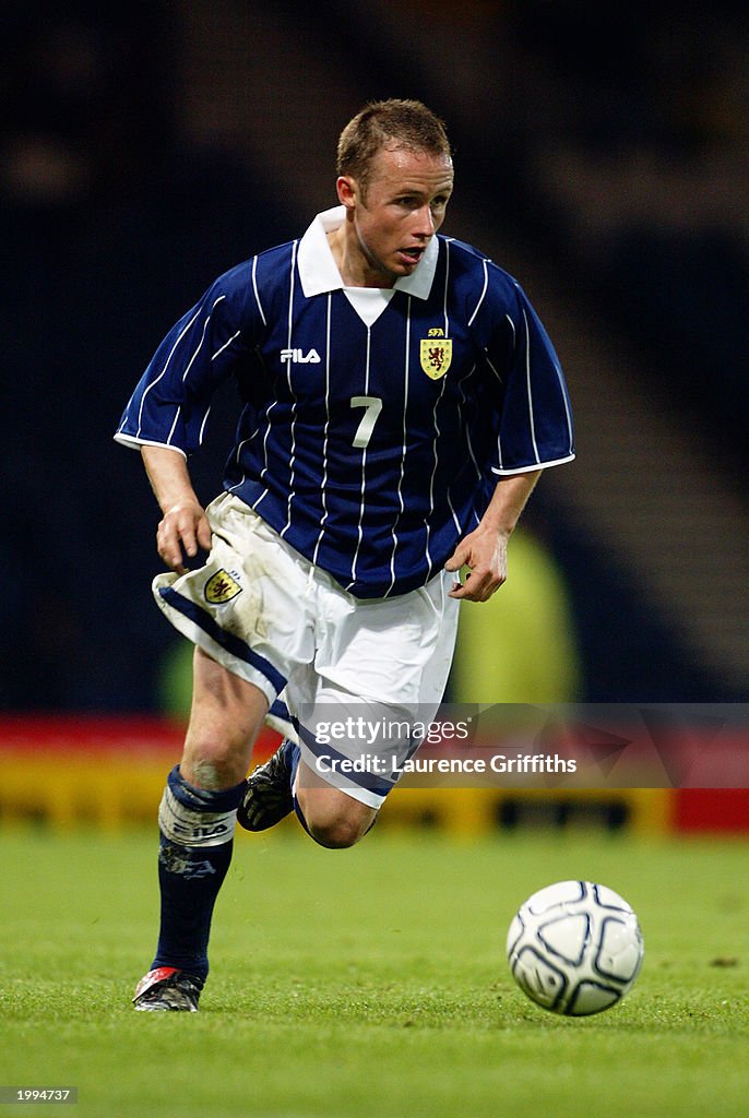 Paul Devlin of Scotland