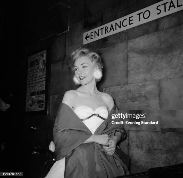 Actress Junia Crawford , February 24th 1955.