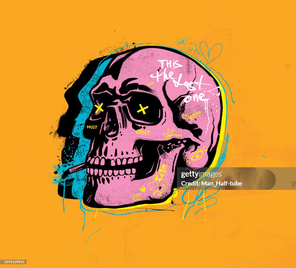 Smoking Skull