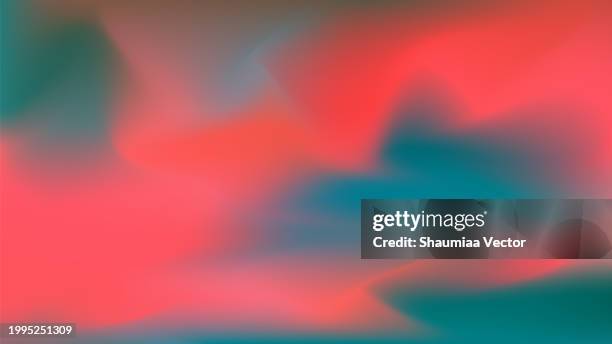 blurry multicolored gradient noisy grain texture abstract background - 90s computer graphics stock illustrations