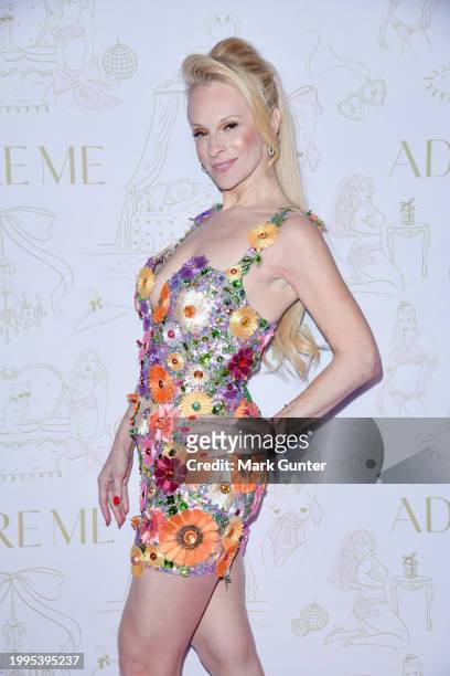 Consuelo Vanderbilt arrives on the pink carpet for Adore Me during New York Fashion Week Fall 2024 powered by Art Hearts Fashion at The Angel...