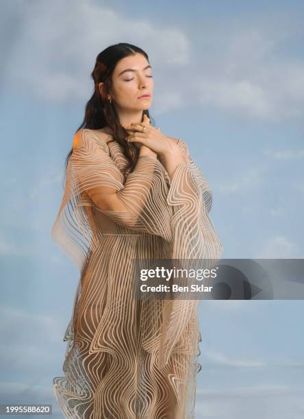 Singer Lorde is photographed for Sydney Morning Herald's Good Weekend Magazine on July 21, 2021 in New York City. PUBLISHED IMAGE.