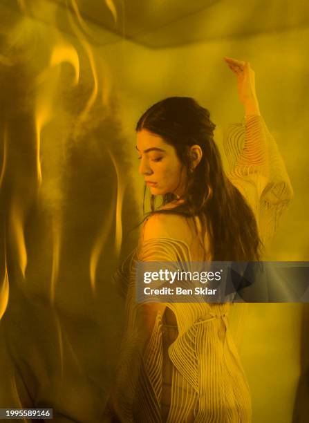 Singer Lorde is photographed for Sydney Morning Herald's Good Weekend Magazine on July 21, 2021 in New York City.