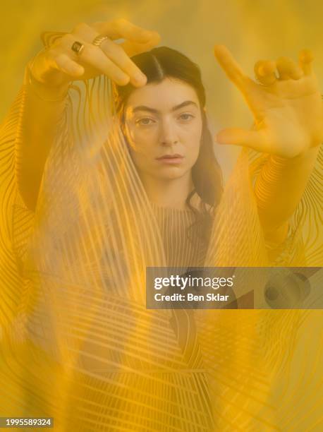 Singer Lorde is photographed for Sydney Morning Herald's Good Weekend Magazine on July 21, 2021 in New York City. PUBLISHED IMAGE.