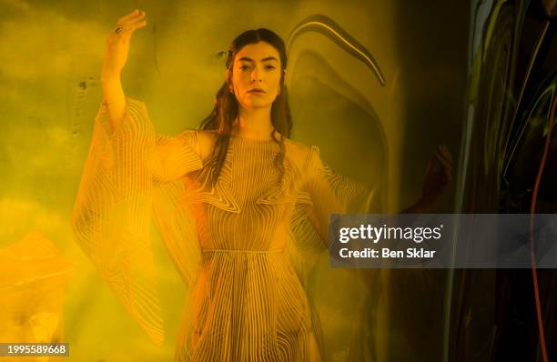 Singer Lorde is photographed for Sydney Morning Herald's Good Weekend Magazine on July 21, 2021 in New York City.