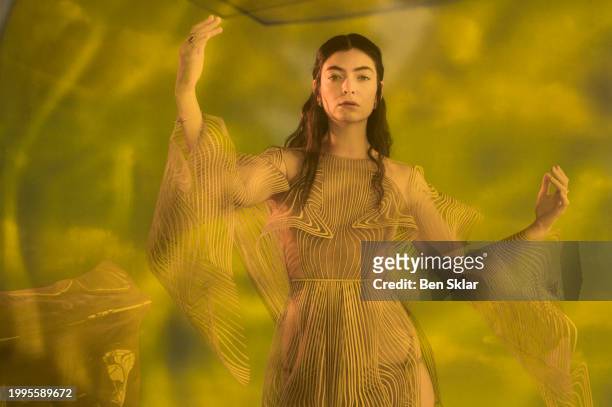 Singer Lorde is photographed for Sydney Morning Herald's Good Weekend Magazine on July 21, 2021 in New York City.
