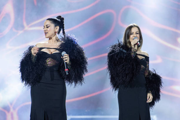 ITA: Paola & Chiara Perform On The Suzuki Stage - 74th Sanremo Music Festival 2024