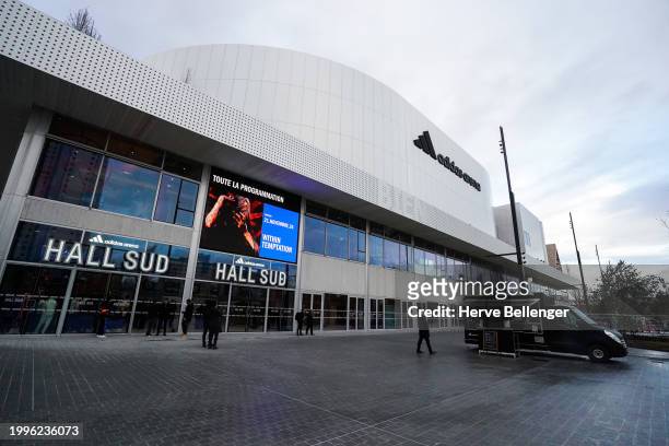 Illustration general view of Adidas Arena prior the Betclic Elite match between Paris Basketball and Saint-Quentin Basket-Ball at Adidas Arena on...
