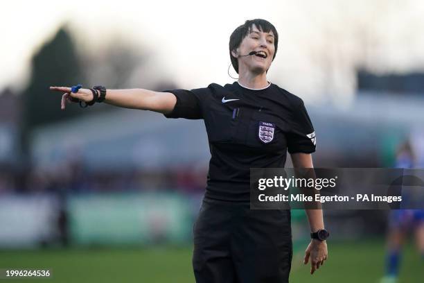 Jane Simms Referee 218 Wfa Cup Photos & High Res Pictures - Getty Images