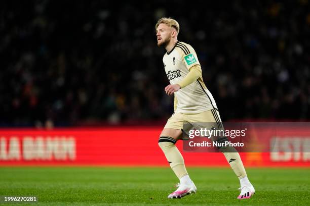 Kamil Jozwiak left winger of Granada and Poland during the LaLiga EA Sports match between FC Barcelona and Granada CF at Estadi Olimpic Lluis...