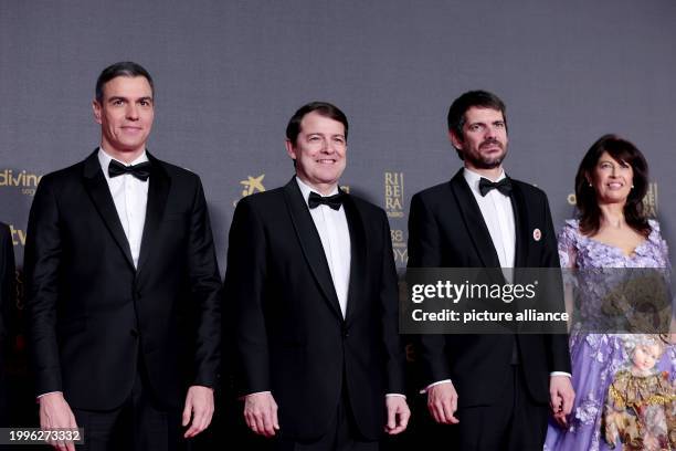 Valladolid, Spain; .- Pedro Sanchez president of Spain and Alfonso Fernández Mañueco President of the Government of Castilla y León during the red...