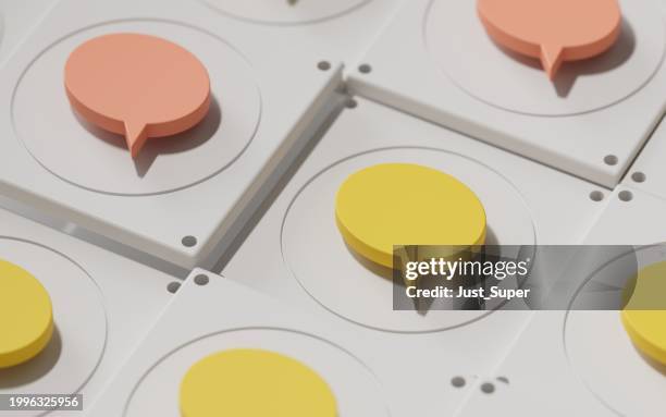 ai artificial intelligence chatbot, human conversation with technology, natural language processing - assistente-virtual imagens e fotografias de stock