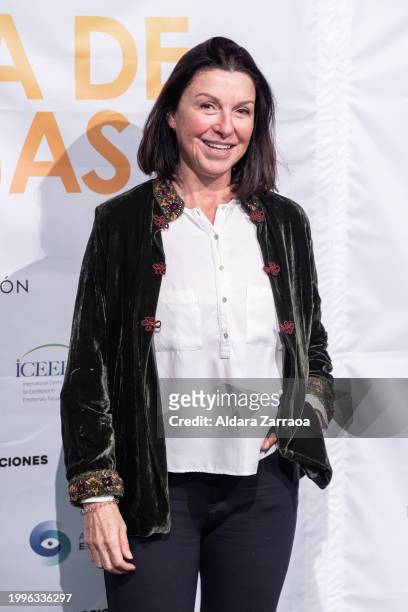 Alejandra Vallejo-Nagera attends the Madrid premiere of "Terapia De Parejas" at Cine Palacio de la Prensa on February 08, 2024 in Madrid, Spain.