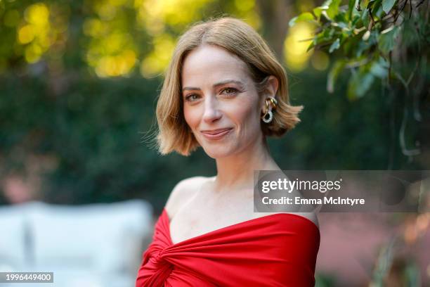 Jaime Ray Newman attends TheRetaility.com's Galentine's Day brunch with Lightbox held at a private home in Los Angeles on February 08, 2024.
