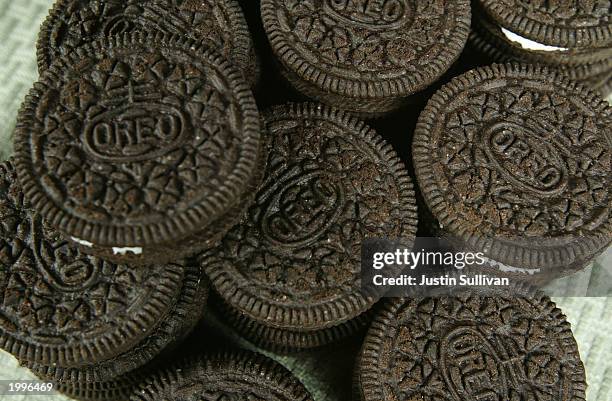 Oreo Cookies are seen May 13, 2003 in San Francisco. Attorney Stephen Joseph filed a lawsuit in the Marin County Superior Court May 1, 2003 seeking a...