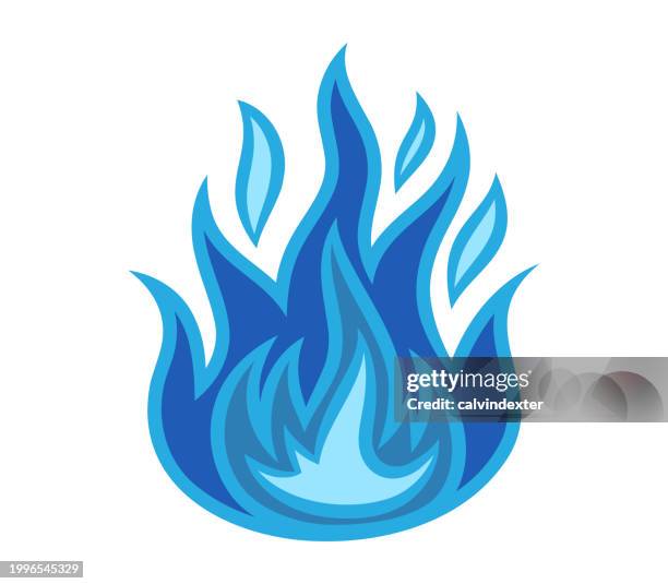 fire illustration - flame emoji stock illustrations