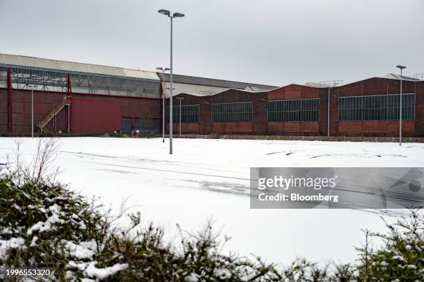Production facilities at the closed Vallourec SACA pipe plant in Düsseldorf, Germany, on Friday, Jan. 19, 2023. In some cases, Germany's industrial...