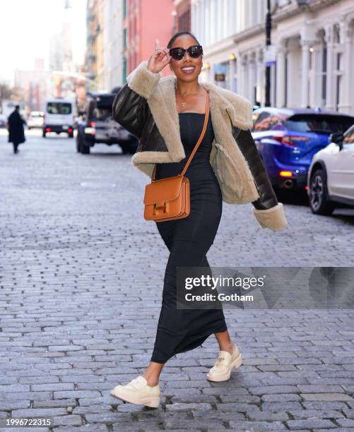 Patricia Jaggernauth is seen on February 07, 2024 in New York City.