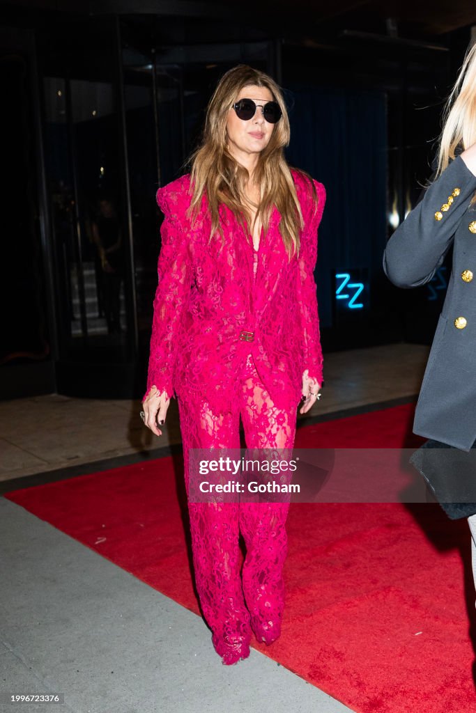 Celebrity Sightings In New York City - February 08, 2024