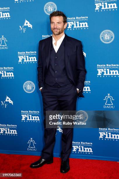 Honoree Bradley Cooper attends the 39th Annual Santa Barbara International Film Festival: Outstanding Performer of the Year Award at The Arlington...