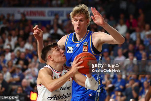 Dejan Vasiljevic of the 36ers in action during the round 19 NBL match between Brisbane Bullets and Adelaide 36ers at Nissan Arena, on February 09 in...
