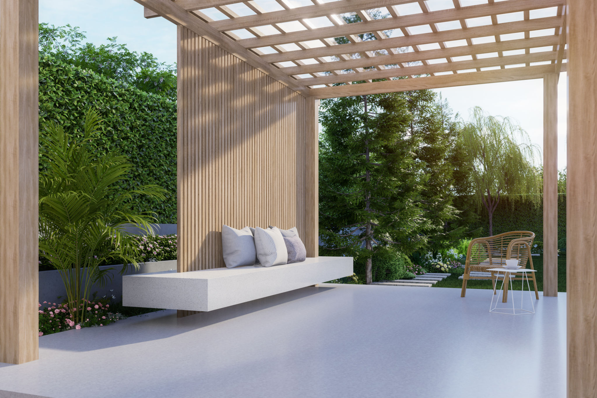resin bond patio
