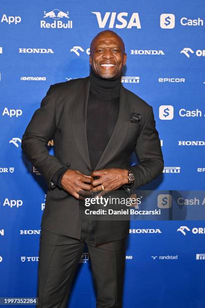 Terry Crews attends the Visa Cash App RB Formula One Team 2024 Livery Reveal on February 08, 2024 in Las Vegas, Nevada.