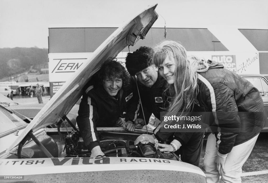 Portrait of Racing Driver Mette Kruuse