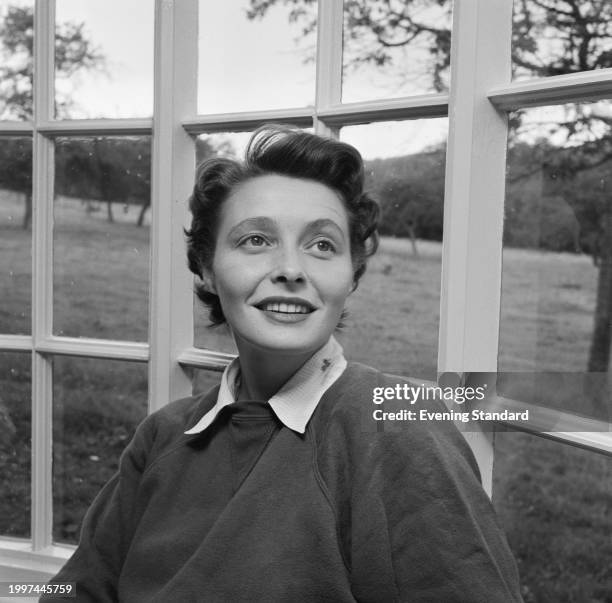 American actress Patricia Neal , July 24th 1957.