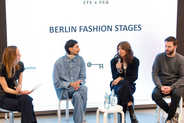 DEU: CFS X FCG Panel Talk "Berlin Fashion Stages" - Berlin Fashion Week AW24