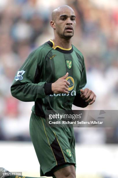 March 19: Leon Mckenzie of Norwich City running during the Premier League match between Bolton Wanderers and Norwich City at Reebok Stadium on March...