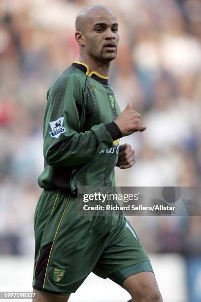 March 19: Leon Mckenzie of Norwich City running during the Premier League match between Bolton Wanderers and Norwich City at Reebok Stadium on March...