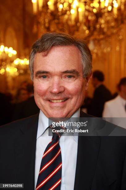Portrait de Bernard Accoyer, président du Parlement français, à Paris, le 13 mai 2009.