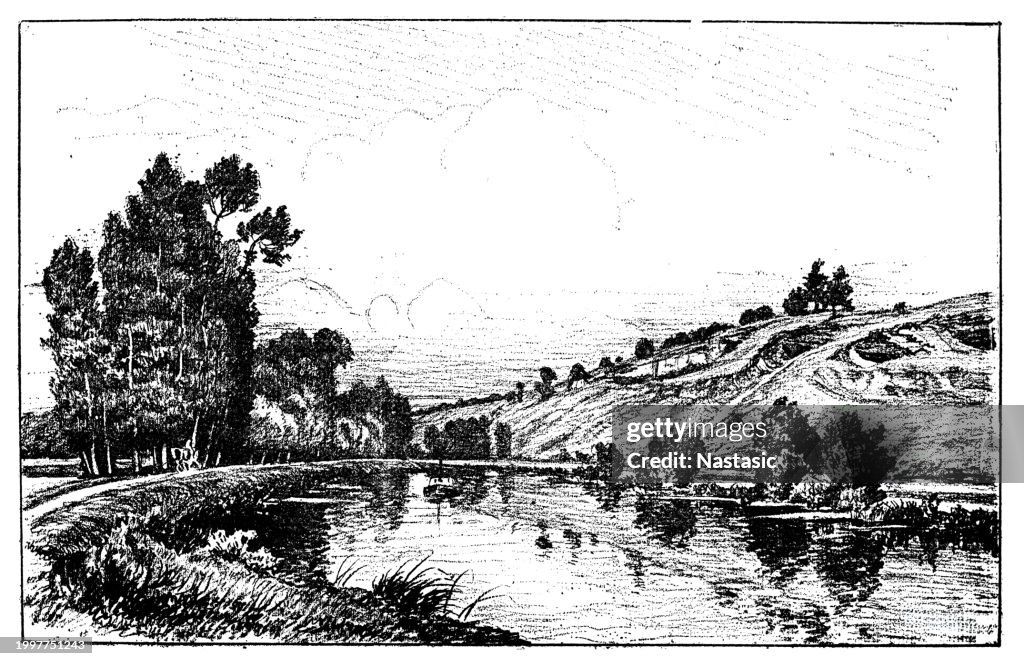 The Oise, near Saint Leu
