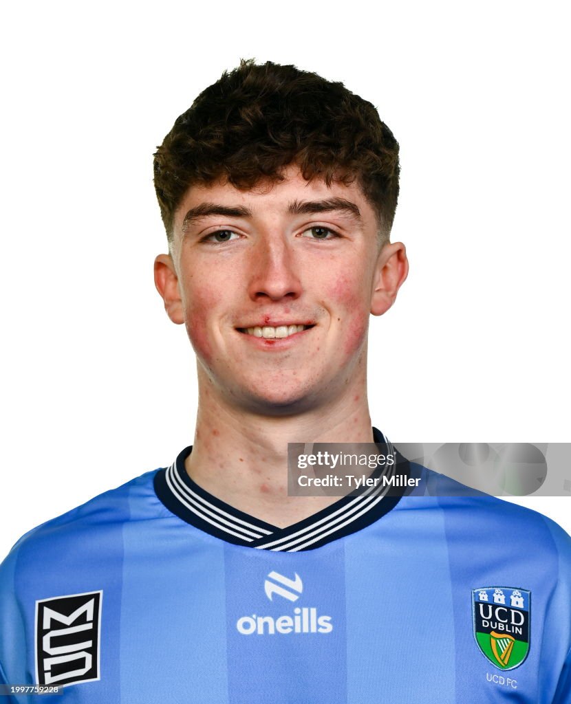 Mickey Raggett Dublin , Ireland - 9 February 2024; Mikey Raggett poses for a... News ...