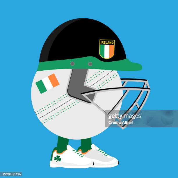 ireland cricket - teacher mask stock illustrations